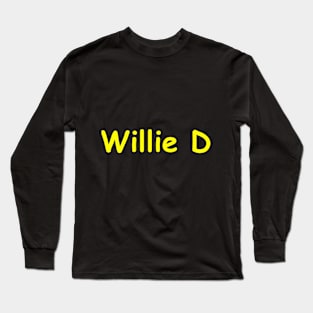 Willie D Logo Long Sleeve T-Shirt